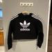 Adidas Shirts & Tops | Adidas Children’s Cropped Hoodie - Black, Size Small. | Color: Black | Size: Sg