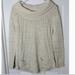 Anthropologie Sweaters | Anthropologie Guinevere Sweater Size M | Color: Cream/Tan | Size: M