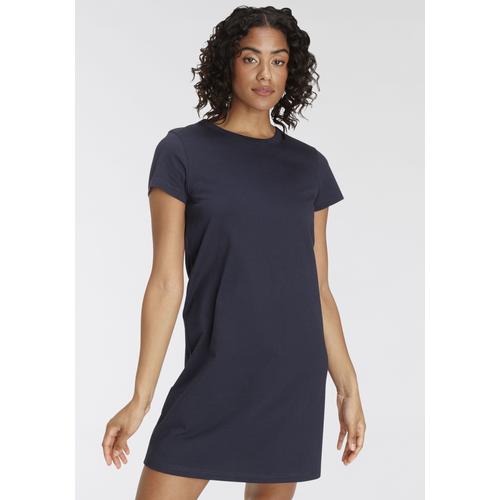 Shirtkleid FLASHLIGHTS Gr. 36/38, N-Gr, blau (marine) Damen Kleider Freizeitkleider