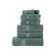 La Maison 100% Egyptian Cotton 600GSM Superior Towel Bale Set Hand Towel Bath Towel 7 Piece Super Soft Everyday Use (Sage Green)