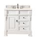 Darby Home Co Vivanco 36" Single Bathroom Vanity Set Wood/Quartz Top/Marble/Stone/Granite in White | 34.3 H x 36 W x 23.5 D in | Wayfair