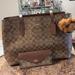 Coach Bags | Coach Large Avenue Carryall In Signature Canvas With Matching Wallet | Color: Brown | Size: Os