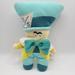 Disney Toys | Disney Parks Mad Hatter Pook A Looz | Color: Blue/Cream | Size: 12"