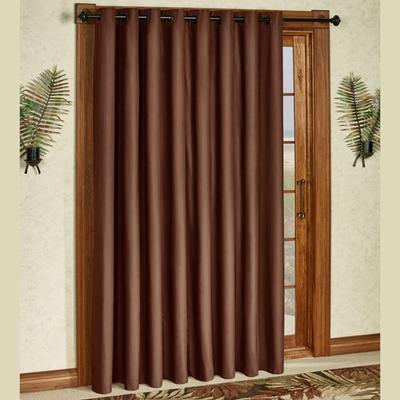 Paramount Grommet Patio Panel, 100 x 84, Burgundy