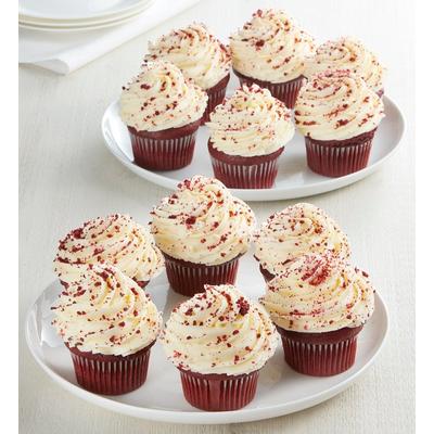 1-800-Flowers Food Delivery Jumbo Red Velvet Cupcakes 12 Count