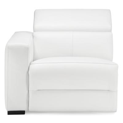 Verona Reclining Leather Sectional Left Arm Facing Chair - No Power