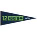 WinCraft Seattle Seahawks 12 North 12" x 30" Premium Pennant