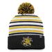 Men's Top of the World Black Wichita State Shockers Dash Cuffed Knit Hat with Pom