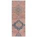 Jaipur Living Clanton Medallion Pink/ Blue Runner Rug (3'X12') - Jaipur Living RUG154755