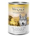 24x400g The Taste Of The Savanna Wolf of Wilderness - Pâtée pour chien