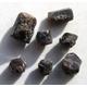 Schwarzer Saphir aus Madagaskar, 7 Rohedelsteine 40.5 Ct.,
