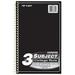 3-Subject Wirebound Notebook 108 Sheets College Rule (Pack of 48)