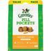 Greenies Greenies Pill Pocket Chicken Flavor Dog Treats Large - 60 Treats (Capsules) Pack of 4