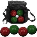 9 Piece Bocce Ball Set with Easy Carry Nylon Bag by Hey! Play!