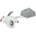 Nora Lighting Nora Janse 4 Matte White 3000K LED Elbow Recessed Downlight