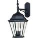 Maxim Westlake Three Light 22-Inch Outdoor Wall Light - Black - 1008BK