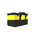 Multi-Purpose Oxford Fabric Tool Bag Wide Mouth Zipper Bag Multifunction Utility Bag With Carrying Handle 600D Oxford Cloth Tool Tote