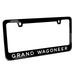 iPick Image for Jeep Grand Wagoneer Black Metal License Plate Frame Official Licensed