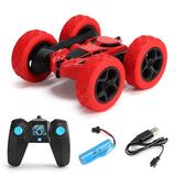 Wireless 2.4G Radio Control 4CH Drift Car Model Deformation Buggy RC Stunt Car Roll Car 360 DegreeRolling Remote Control toys RC Car Remote Controlled Car Toys Radio Control Car Toys RED