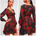 Free People Dresses | Free People Dress | Color: Black/Red | Size: Xs