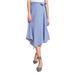 Anthropologie Skirts | Anthropologie Maeve Glenna Gingham Wrap Midi Skirt | Color: Blue/White | Size: 4p