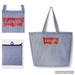 Levi's Bags | Brand New Striped Reusable Shopping Bag Tote - Levi's X Target White/Blue | Color: Blue/White | Size: 16.75" X 16" X 5"
