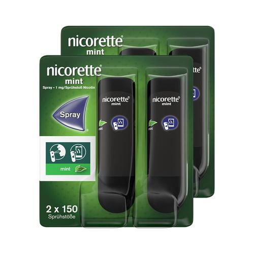 nicorette mint Spray mit Nikotin 2x 2 St 2x2