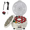 Pool Ball Polisher, 2 in 1 Cleaning Machine 16/22 Balls Billiards Cleaning Automatic Cleaning Electronic Ball Cleaning Machine Pool Ball Cleaner Suitable for Billiards Ball Set Snooker Ball Set