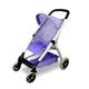 ANIVIA Doll Umbrella Stroller, Toys Baby Doll Stroller for Toddlers with Basket and Mute Wheels, Ideal for Baby Dolls up to 18" Purple