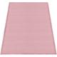 Teppich PACO HOME "Tatami 475" Teppiche Gr. B/L: 140 cm x 200 cm, 24 mm, 1 St., pink Esszimmerteppiche Kurzflor, Uni-Farben, mit Memory Foam, waschbar