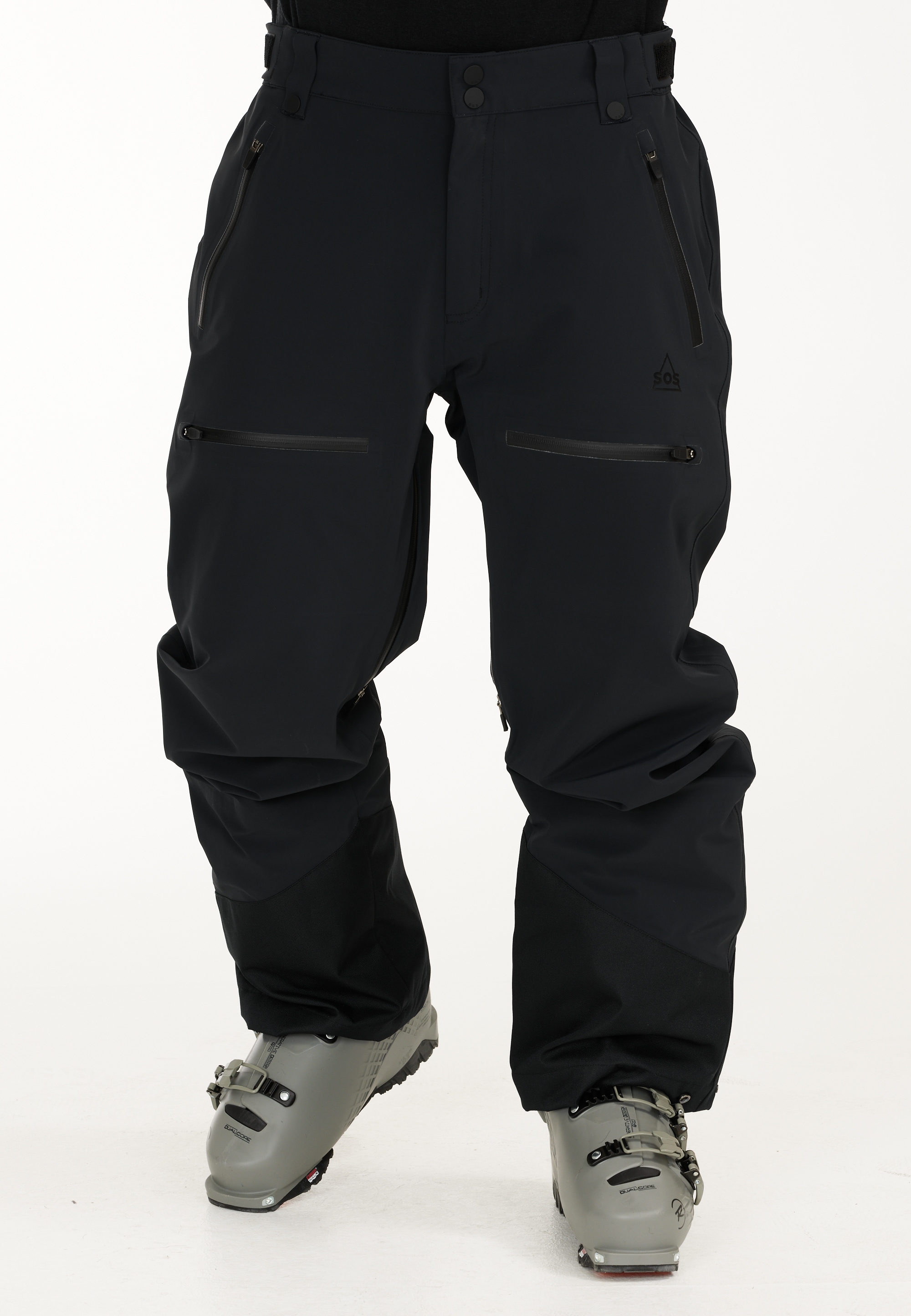 Skihose SOS "Silverton", Herren, Gr. XL, US-Größen, schwarz, 84% Nylon, 16% Elasthan, unifarben, Casual, Hosen, mit wasserabweisender Membran Image