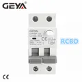 GEYA-Disjoncteur électromagnétique à courant résiduel de type AC Dean R9NM 2P 1P + N 40A 6KA RCBO