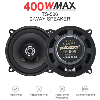 Haut-parleur Coaxial pour voiture 5 pouces 400W 2 voies universel Audio automobile musique