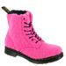 Dr. Martens 1460 Lux Borg - Womens UK 4 US 6 Pink Boot Medium