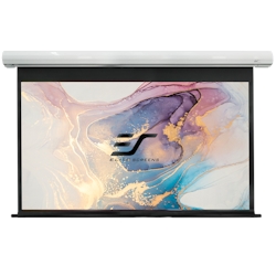 ELITE SCREENS-SAKER PREMIUM - MOTORLEINWANDWeiß / 16:10 / 291 x 182 (Vorlauf 15cm)-Projektionsleinwand-geeignet für: normalen Beamer Image