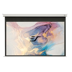 ELITE SCREENS-EVANESCE B - DECKENEINBAU MOTORLEINWANDWeiß / 16:9 / 203 x 115 (Vorlauf 30cm)-Projektionsleinwand-geeignet für: normalen Beamer Image