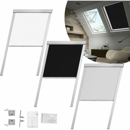 Froadp - Dachfensterrollos Verdunklung Rollos Sicht- & Sonnenschutz Thermorollo Markisen