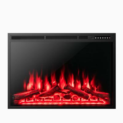 Costway 34/37 Inch Electric Fireplace Recessed wit...
