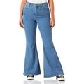 Lee Damen Skinny Flare Jeans, Sunday Light, 33W / 33L EU