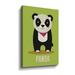 Zoomie Kids Panda Kids Nursery - Painting on Canvas in White | 36 H x 24 W x 2 D in | Wayfair 42D16CF673E24B7588D368B5747752A1