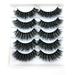 False Eyelashes artificial Lashes Pack 10 Pairs 8D Dramatic Eyelashes Wispy Eye Style Volume artificial Eye Lashes Multipack