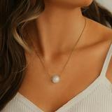 Kayannuo Back to School Clearance Temperament Light Luxury Mermaid Pearl Necklace Cross Chain Woman