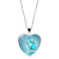 Kayannuo Christmas Clearance Sweet Butterfly Necklace Acrylic Color Clavicle Chain Necklace