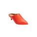 Wide Width Women's The Camden Mule by Comfortview in Red Orange (Size 8 1/2 W)