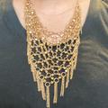 Anthropologie Jewelry | Gold Bib Necklace, Cleopatra Necklace | Color: Gold | Size: Os