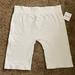 Free People Shorts | Fp White Seamless Bike Shorts Bnwt | Color: White | Size: S