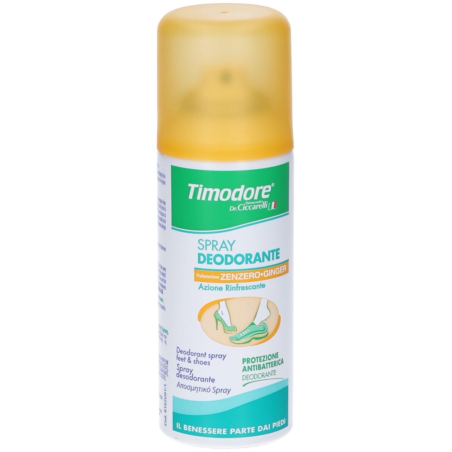 Timodore Spray Deodorante Zenzero 150 ml