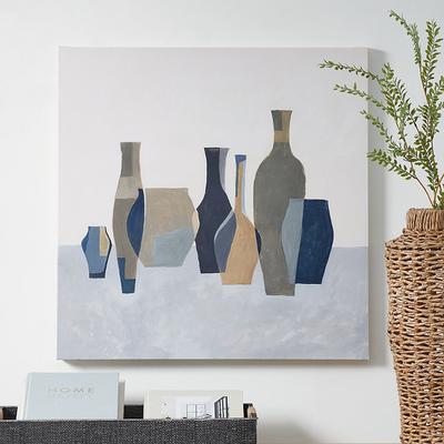 Neutral Vases Wall Art - 30" X 30" - Grandin Road