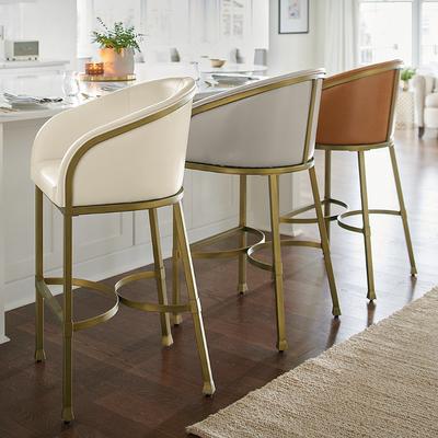 Sloan Low Back Bar & Counter Stool - Counter Heigh...