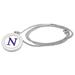Women's Silver Northwestern Wildcats Logo Pendant Necklace
